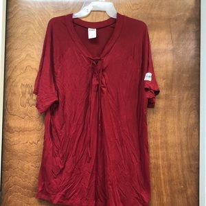 Red Victoria secret shirt
